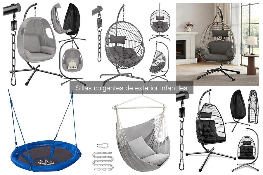 Cómo instalar una silla colgante de exterior para niños