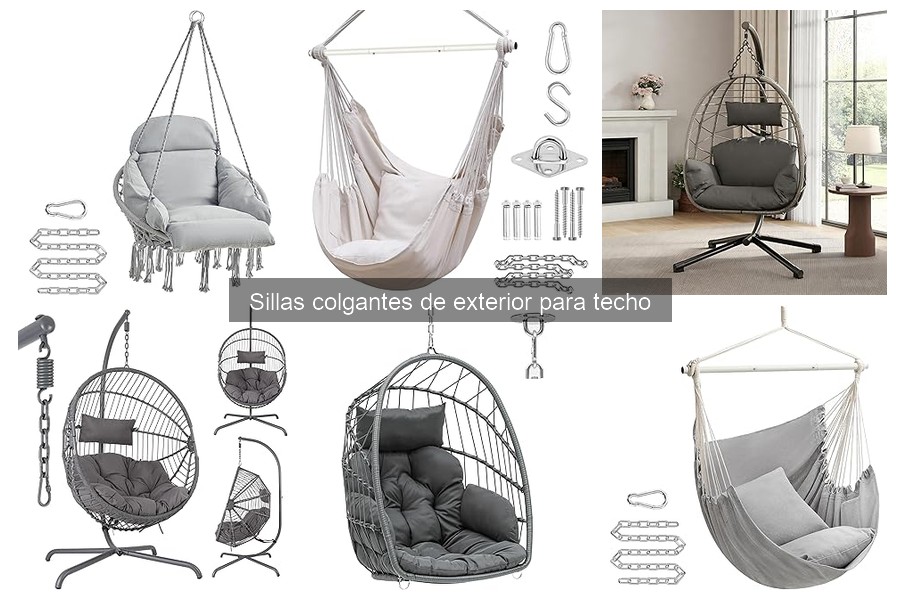 Cómo instalar una silla colgante en el techo fácilmente