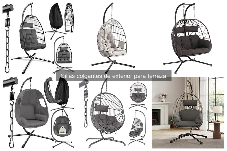 Cómo instalar una silla colgante en tu terraza fácilmente