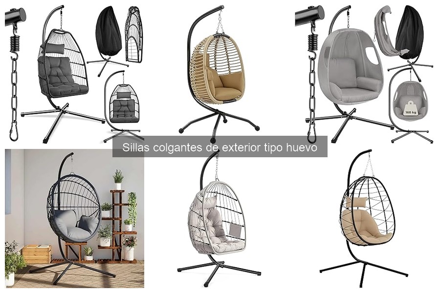 Cómo instalar una silla colgante tipo huevo correctamente