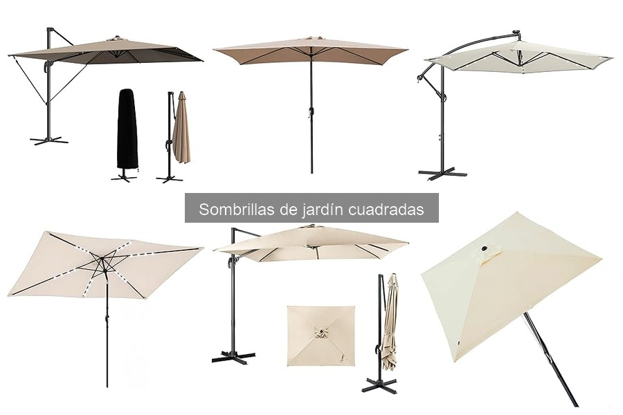 Cómo instalar una sombrilla de jardín cuadrada fácilmente