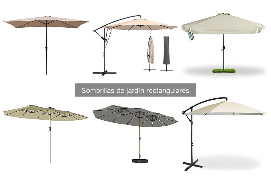 Cómo instalar una sombrilla de jardín rectangular fácilmente