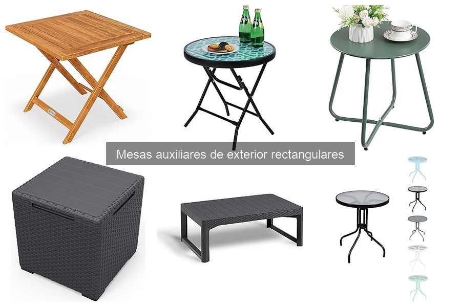 Cómo integrar mesas auxiliares rectangulares en espacios minimalistas