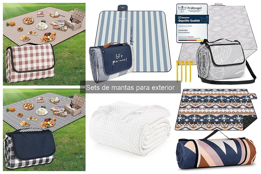 Cómo lavar sets de mantas para exterior sin dañarlos