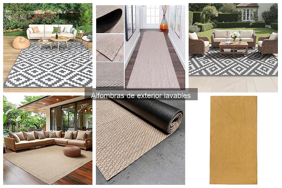 Cómo limpiar alfombras de exterior lavables en casa