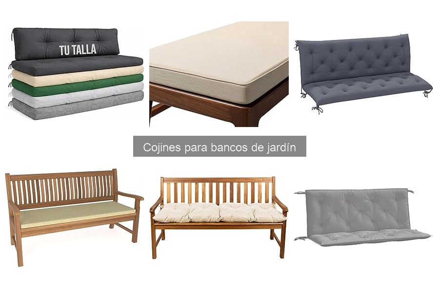 Cómo limpiar y mantener cojines para bancos de jardín