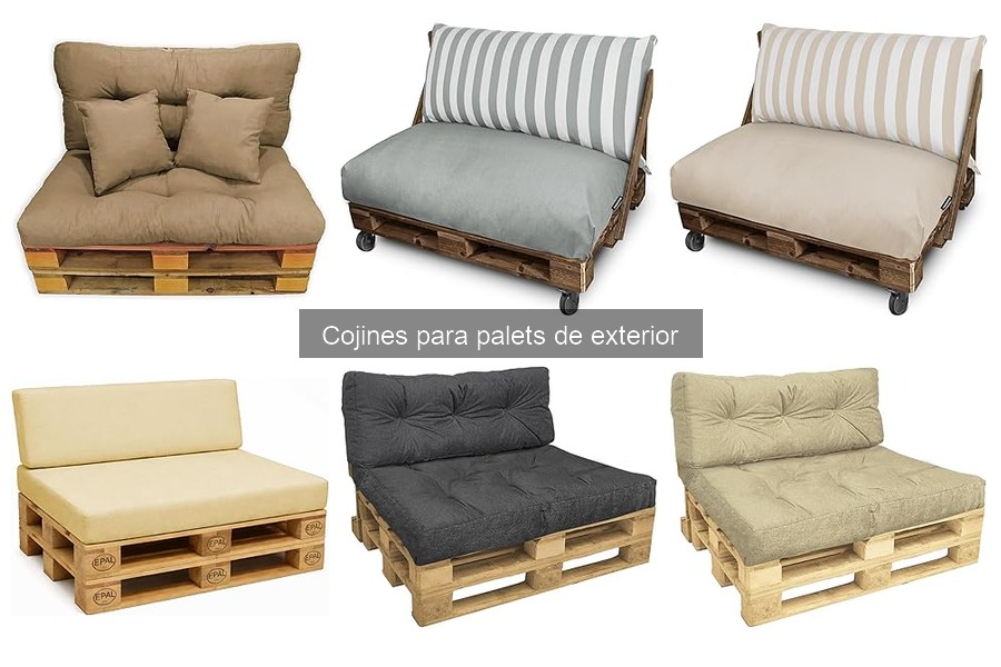 Cómo limpiar y mantener cojines para palets exteriores