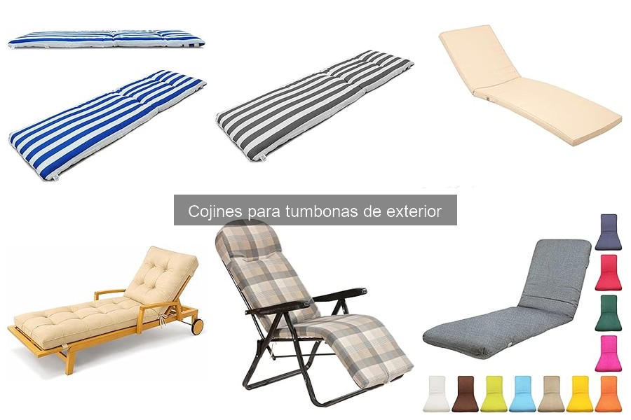 Cómo limpiar y mantener cojines para tumbonas de exterior