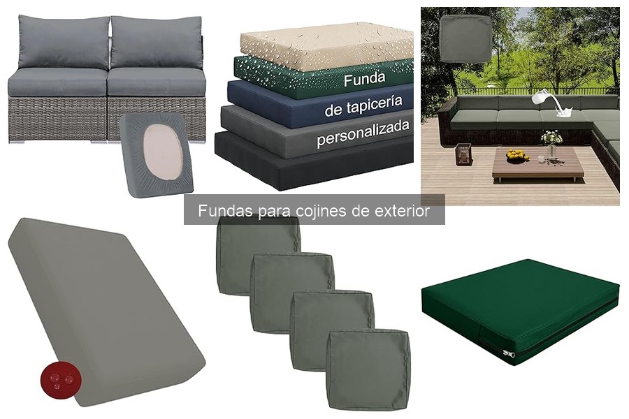 Cómo limpiar y mantener fundas para cojines de exterior