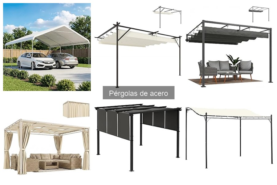 Cómo limpiar y mantener pérgolas de acero de manera efectiva