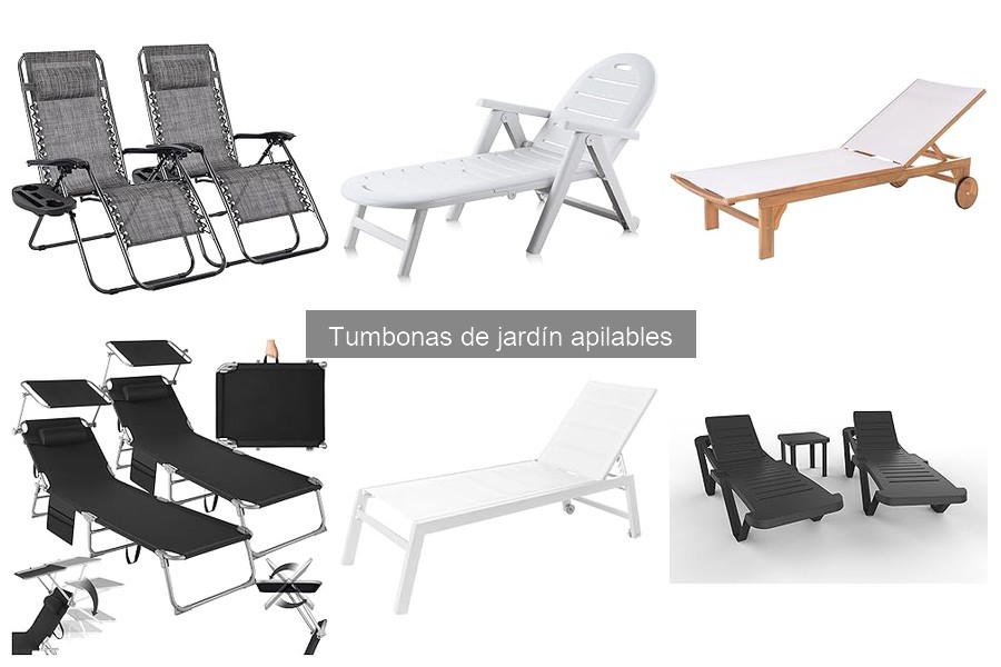 Cómo limpiar y mantener tus tumbonas de jardín apilables
