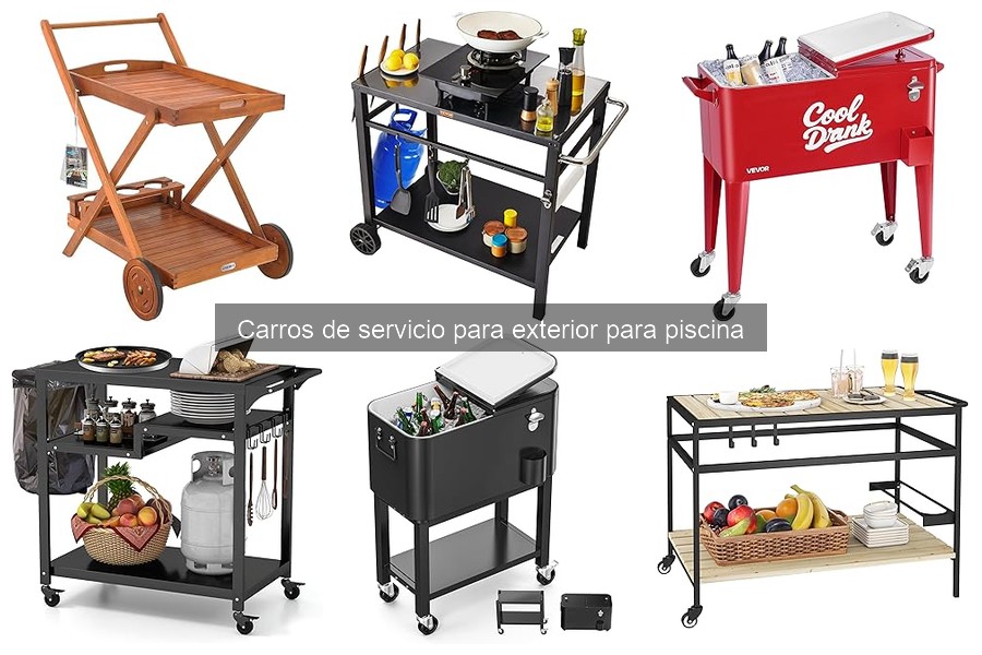 Cómo mantener carros de servicio para exteriores eficazmente