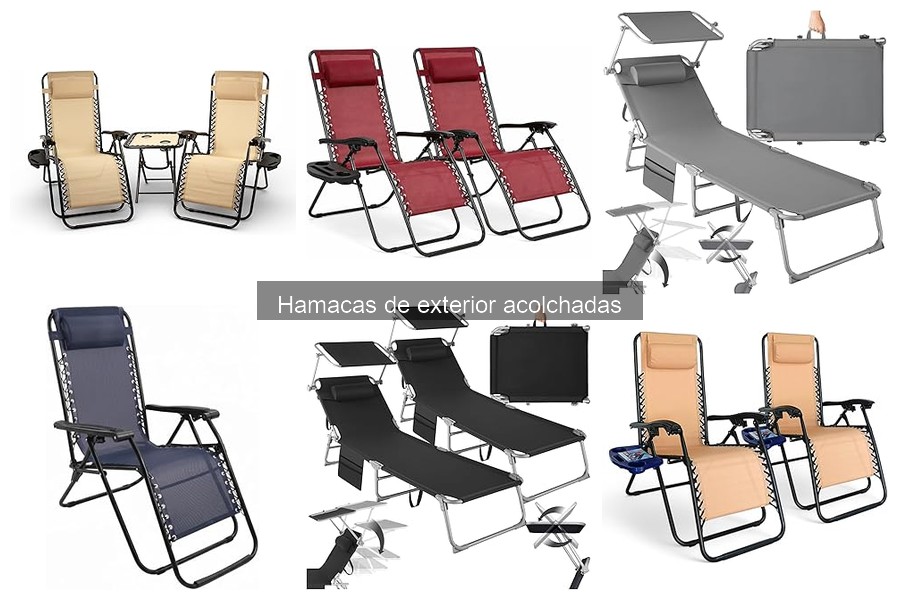 Cómo mantener hamacas de exterior acolchadas en perfecto estado