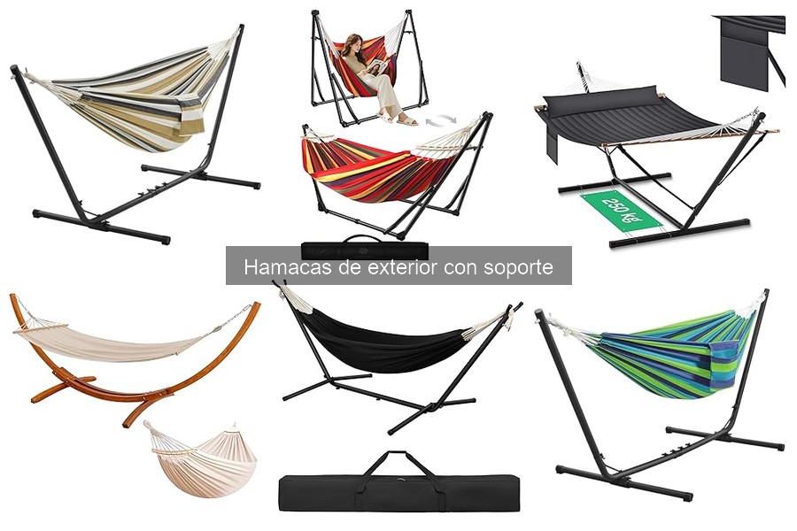 Cómo mantener tu hamaca de exterior con soporte