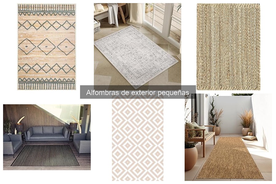 Cómo mantener y limpiar alfombras de exterior pequeñas