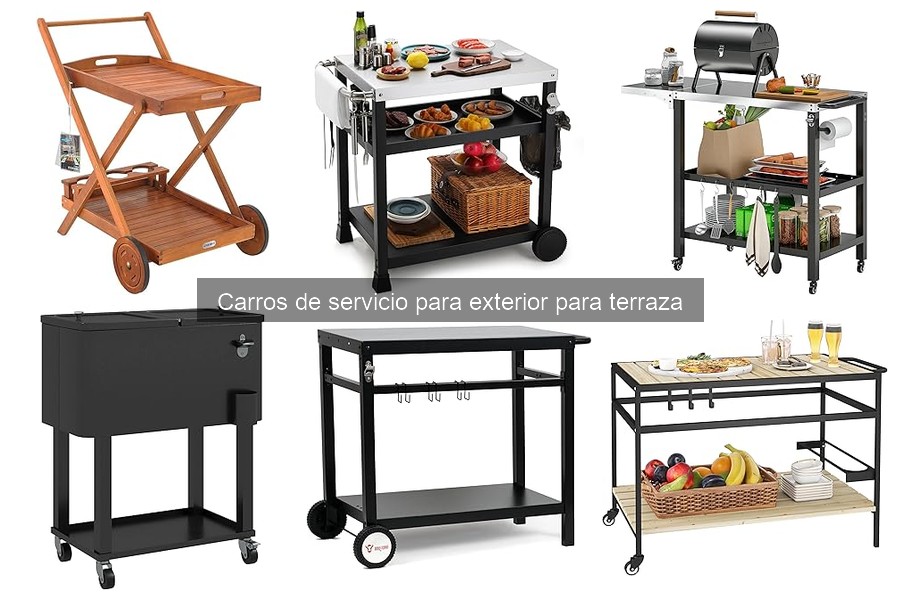 Cómo personalizar tu carro de servicio para exterior