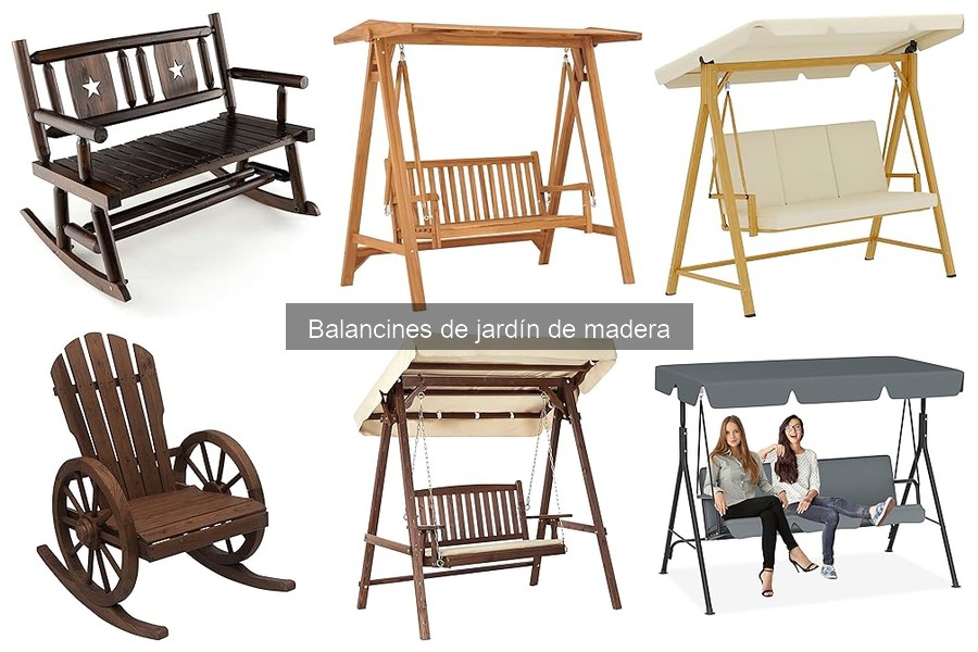 Cómo reparar un balancín de jardín de madera dañado