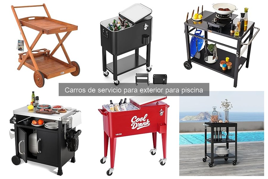 Cómo usar un carro de servicio para piscina de forma efectiva