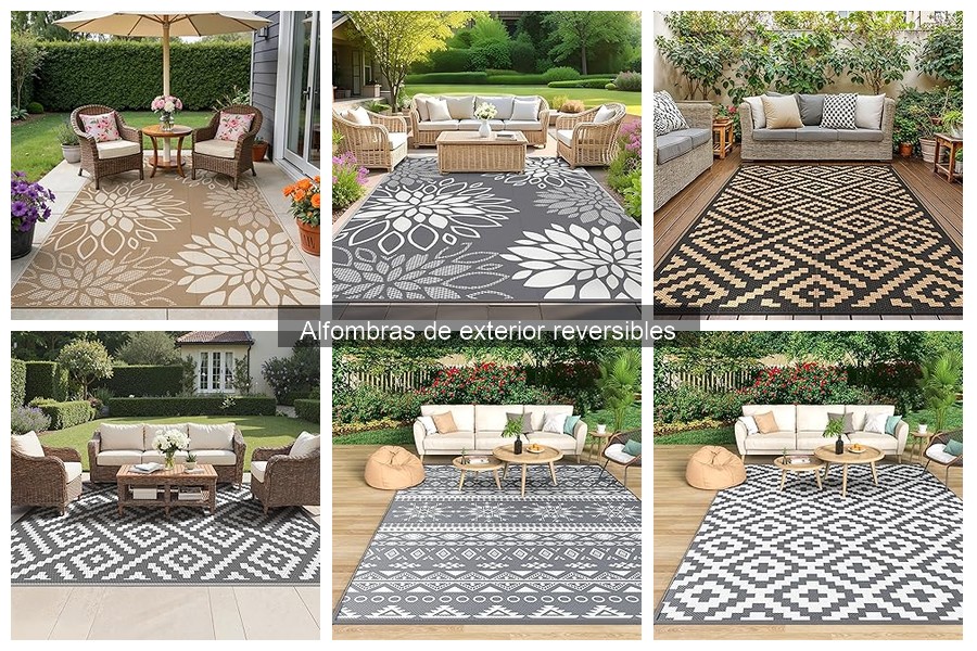 Comparativa: Alfombras Reversibles vs. Convencionales de Exterior