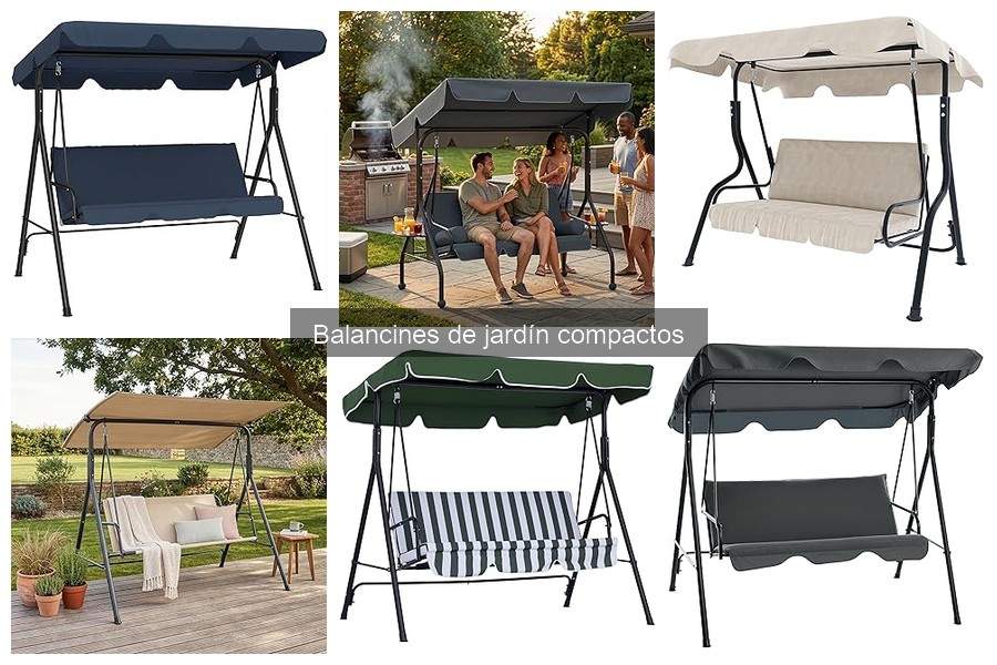 Comparativa: Balancines de Jardín Compactos vs Tradicionales