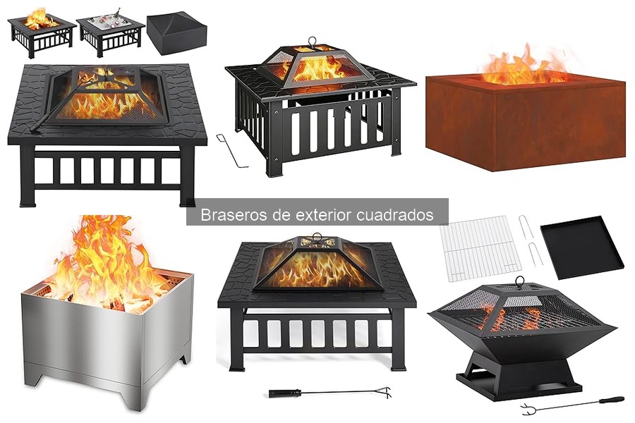 Comparativa: Braseros Cuadrados vs Redondos para tu Jardín
