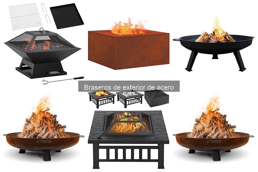 Comparativa: Braseros de Acero vs. Otros Materiales