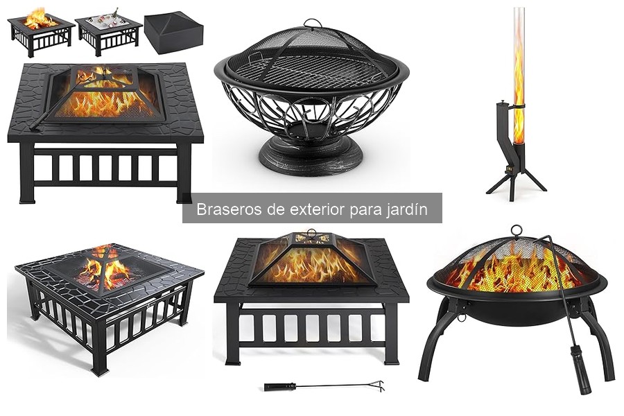 ** Comparativa: Braseros de leña vs gas para jardín