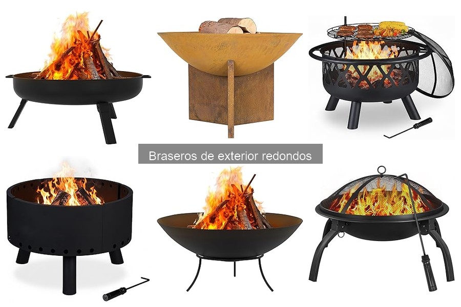 Comparativa: Braseros Redondos vs Cuadrados para Exterior