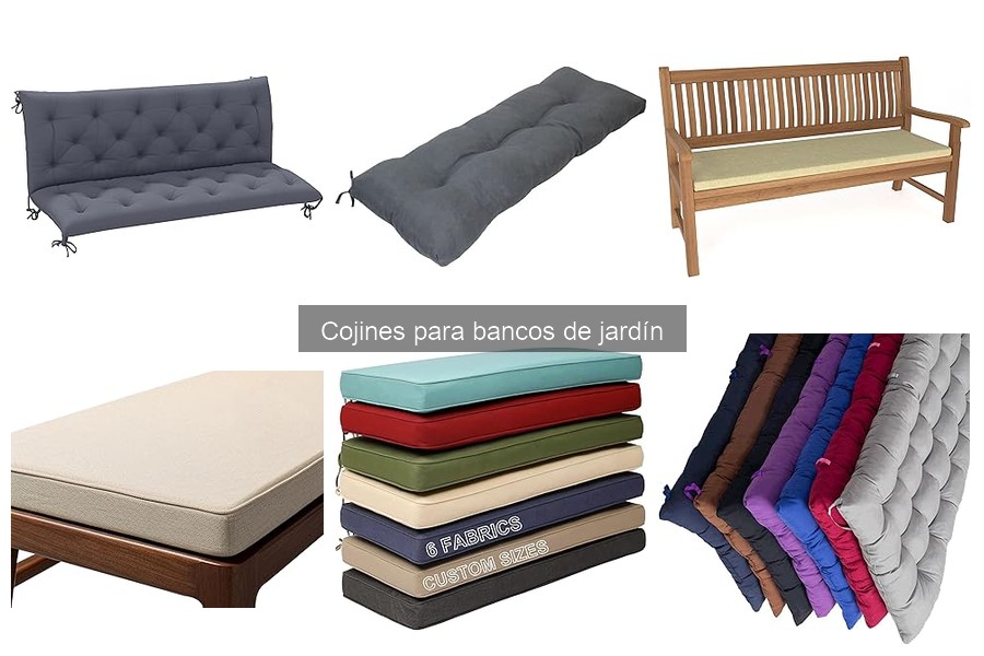Comparativa: Cojines Ergonómicos vs. Tradicionales para Bancos de Jardín