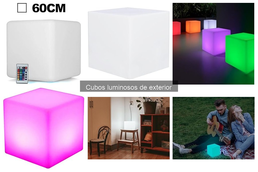Comparativa: Cubos Luminosos LED vs. Tradicionales