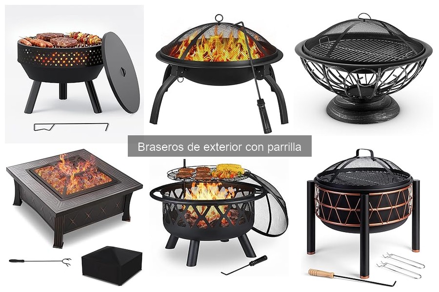 Comparativa de Braseros de Exterior con Parrilla