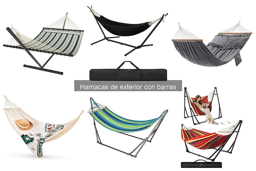 Comparativa de hamacas de exterior con barras: las mejores opciones