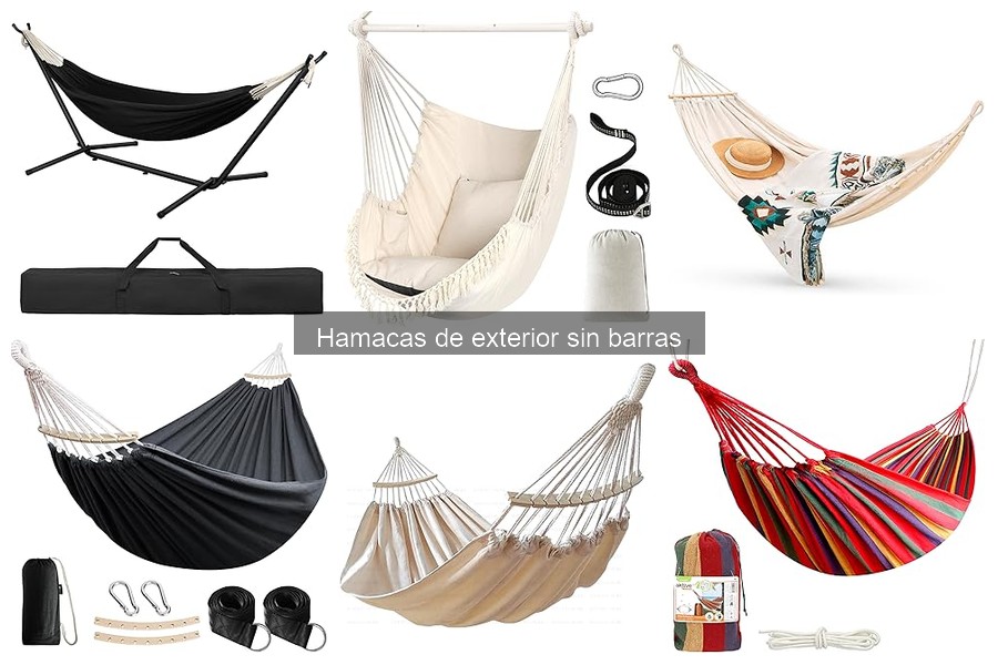Comparativa de Hamacas de Exterior Sin Barras: Mejores Marcas