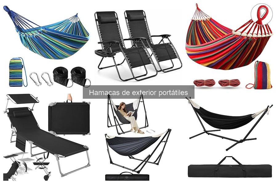 Comparativa de las Mejores Hamacas de Exterior Portátiles