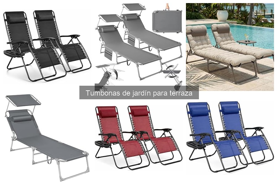 Comparativa de las Mejores Tumbonas de Jardín en 2023