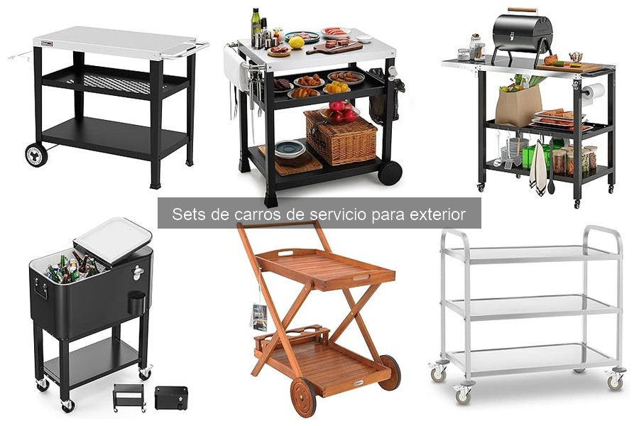 Comparativa de los Mejores Carros de Servicio para Exterior