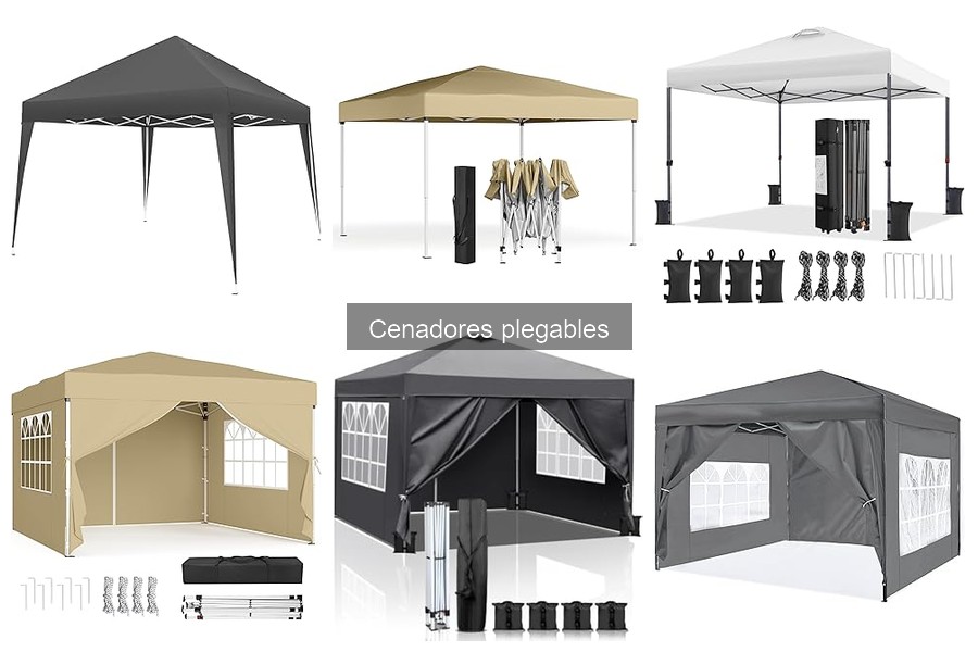 Comparativa de los mejores cenadores plegables 2023