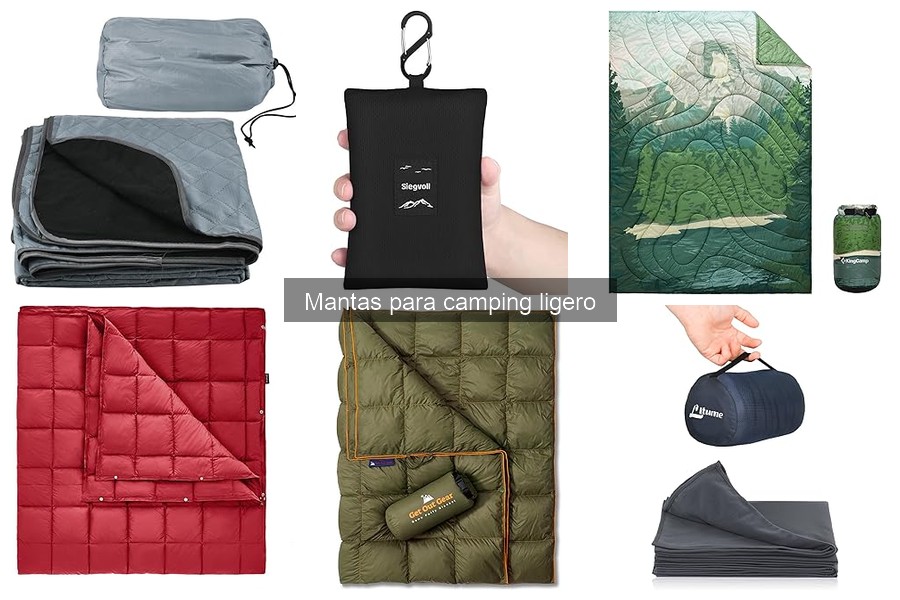 Comparativa de mantas para camping: ligeras vs convencionales