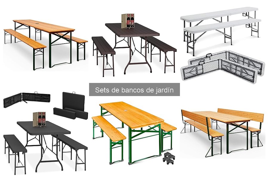 Comparativa de materiales para bancos de jardín: Pros y contras