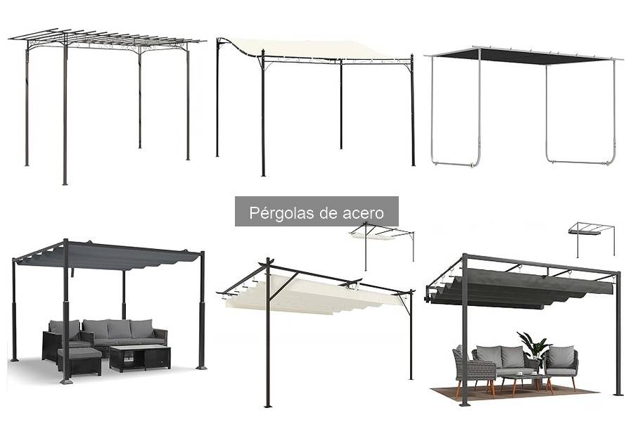 Comparativa de Pérgolas de Acero: Mejores Modelos y Marcas