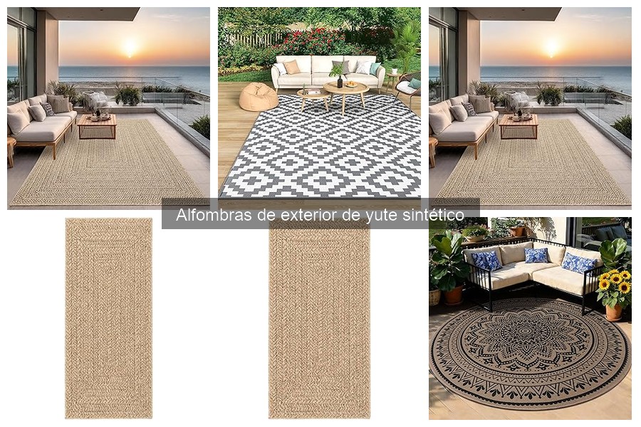 Comparativa de precios: alfombras de yute sintético para exterior