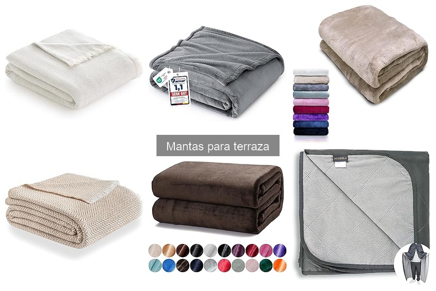 Comparativa de precios de mantas para terraza en 2023