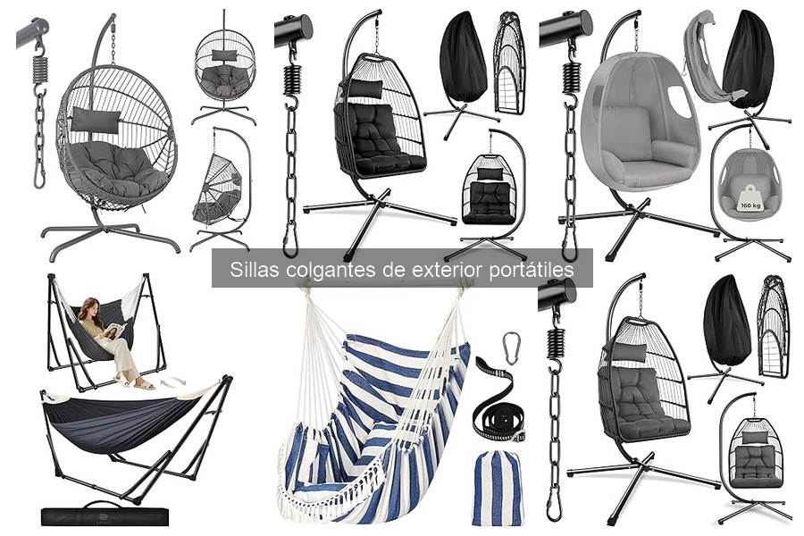 Comparativa de Sillas Colgantes de Exterior: Mejores Marcas
