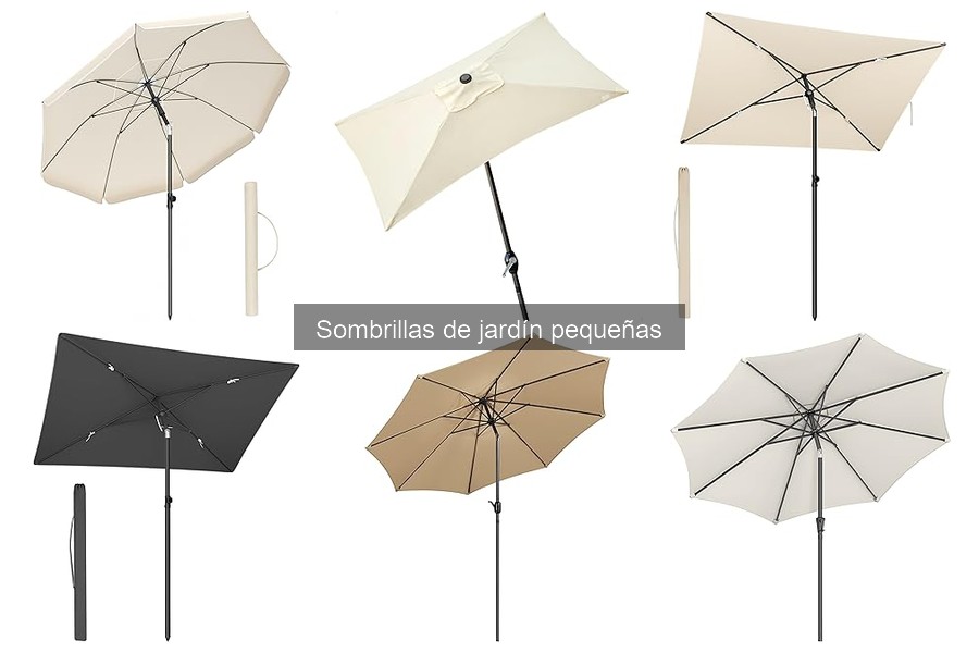 Comparativa de Sombrillas de Jardín: Pequeñas vs Grandes
