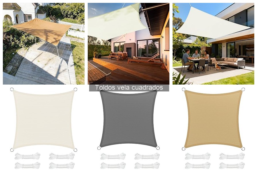 Comparativa de Toldos Vela Cuadrados: Mejor Opción para Tu Patio
