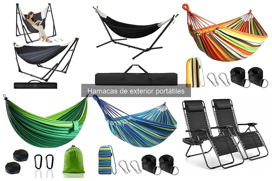 Comparativa: Hamacas de exterior portátiles vs. tradicionales