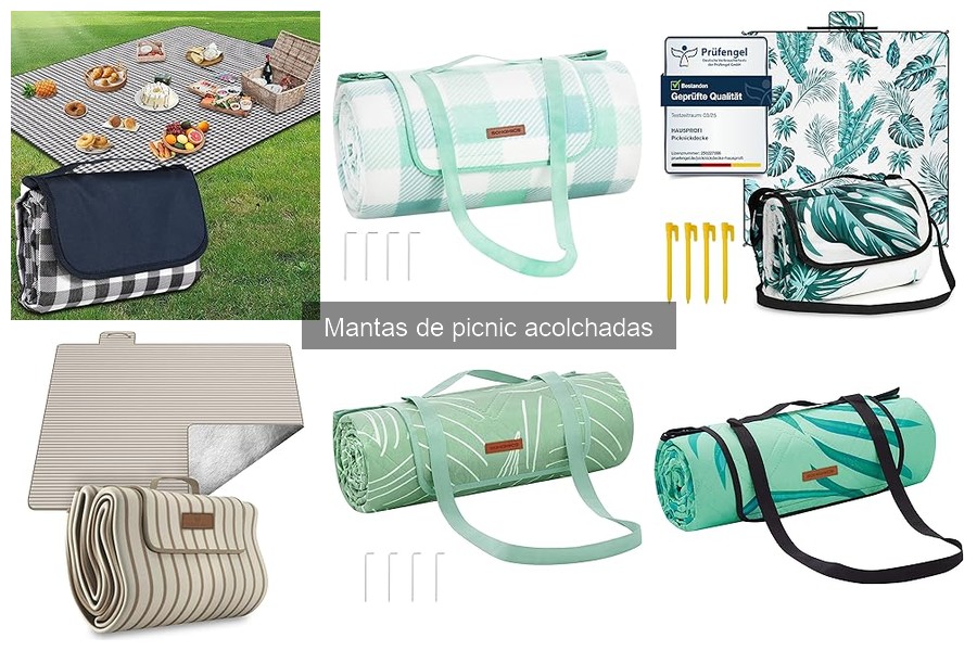 Comparativa: Mantás de picnic acolchadas vs. tradicionales