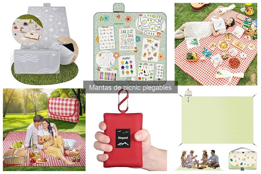 Comparativa: Mantas de picnic plegables vs no plegables