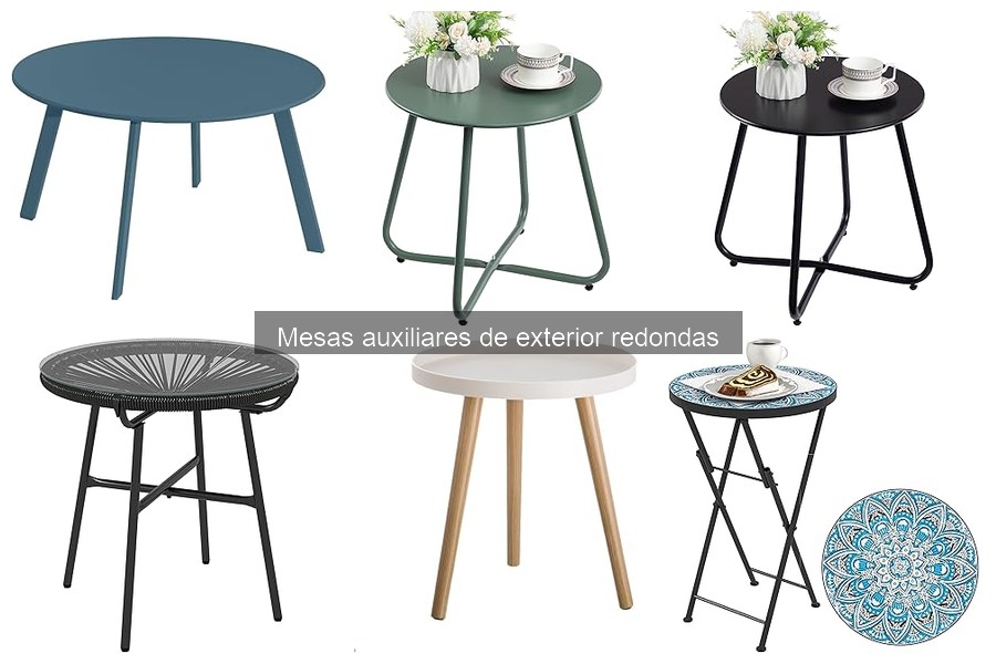 Comparativa Mesas Redondas vs Cuadradas de Exterior