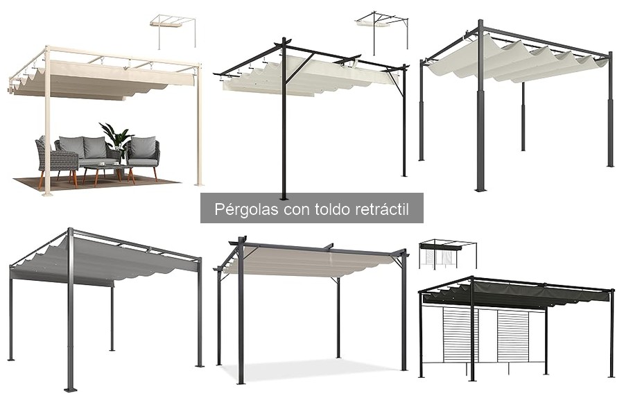 Comparativa: Pérgolas con toldo retráctil vs. fijas